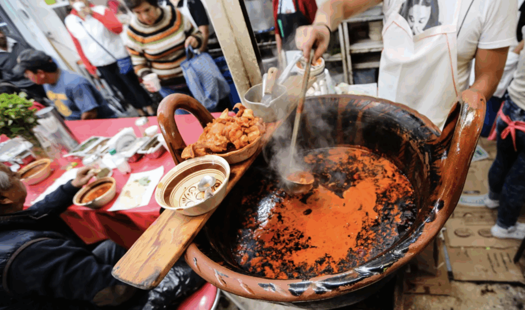 Street market in Mexico City